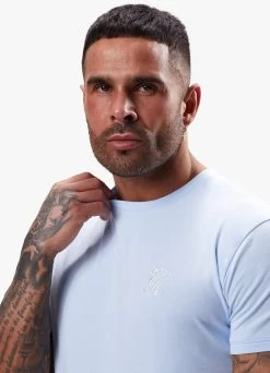 Gym King Fundamental Tee - Cloud Blue -Fit Wear Shop FUNDAMENTALTEE SHORT CLOUDBLUESST B2D0DSHR B2D0J82