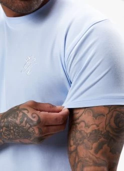 Gym King Fundamental Tee - Cloud Blue -Fit Wear Shop FUNDAMENTALTEE SHORT CLOUDBLUESST B2D0DSHR B2D0J83
