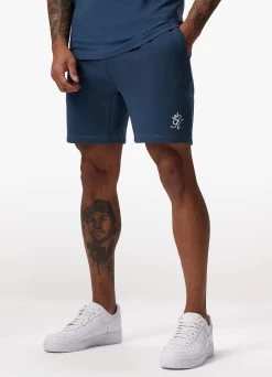 Gym King Fundamental Fleece Short - Twilight Blue