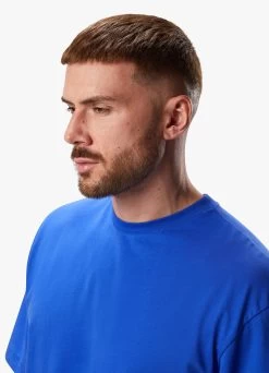 Gym King Blaze Jersey Tee - Sonic Blue -Fit Wear Shop GKBLAZEJERSEYTEE SONICBLUESST B2CYE 204