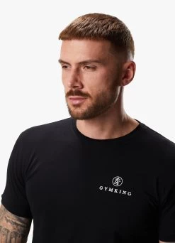 Gym King Pro Classic Tee - Black 23 Gym King Pro Classic Tee - Black -Fit Wear Shop GKPROCLASSICTEE SHORT BLACKSST B2CV1 131