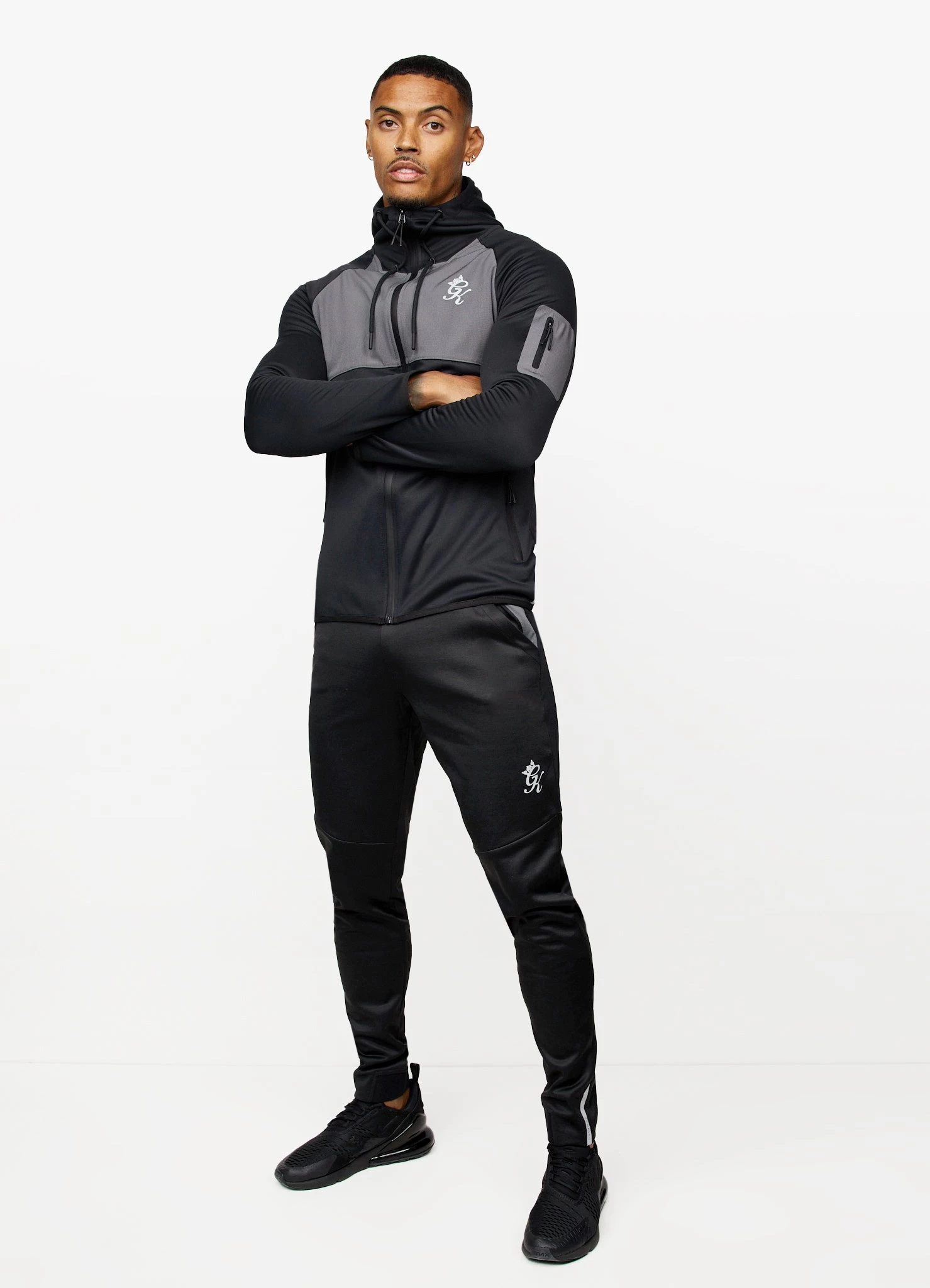 Gym King Velocity Tech Full Zip - Grey 6 Gym King Velocity Tech Full Zip - Grey - Image 4