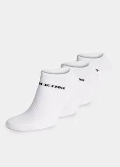 Accessories Gym King Motion Liner Socks (3pk) - White