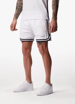 Gym King Higher State Short - White 15 Gym King Higher State Short - White -Fit Wear Shop HIGHERSTATEVEST SHORT WHITEVST B2CVCSHR B2CVF 55