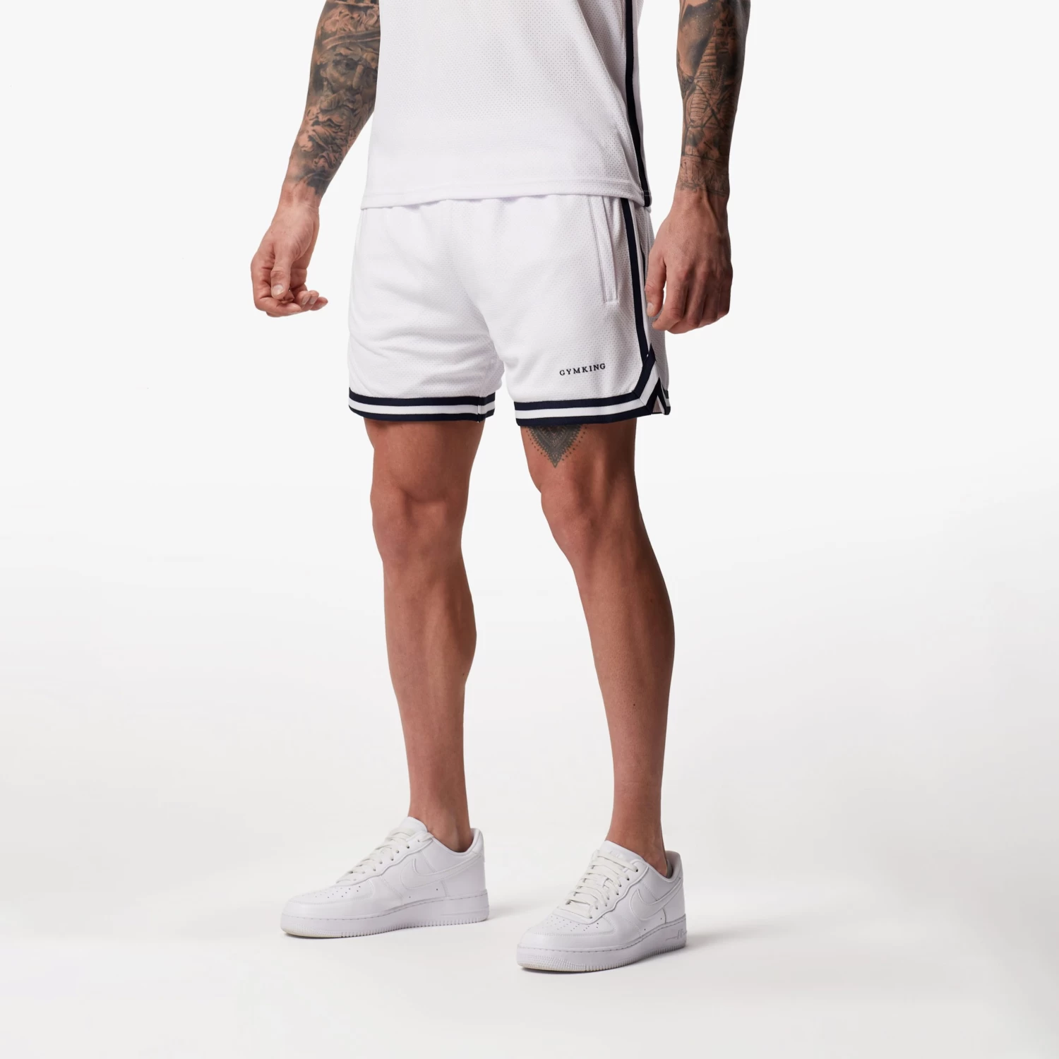 Gym King Higher State Short - White 4 Gym King Higher State Short - White - Image 2