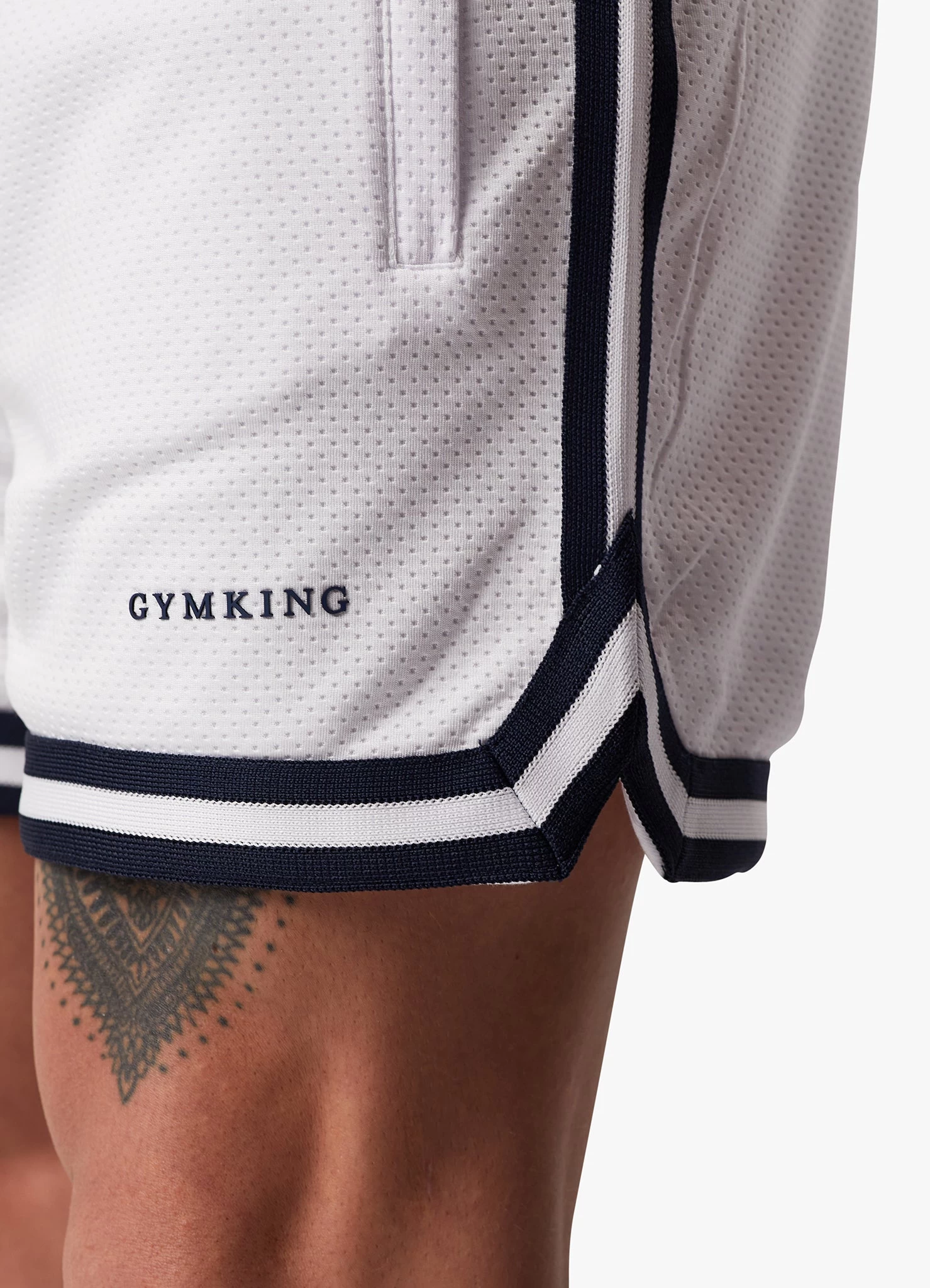 Gym King Higher State Short - White 10 Gym King Higher State Short - White - Image 8