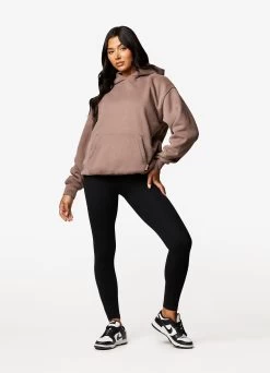 Gym King Luxe Hood - Praline -Fit Wear Shop LUXEHOOD LEGGING PRALINE 85