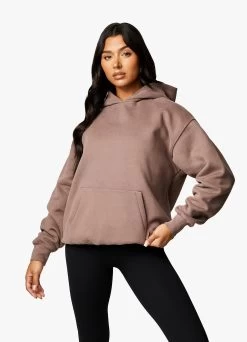 Gym King Luxe Hood - Praline -Fit Wear Shop LUXEHOOD LEGGING PRALINE 86