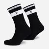 Accessories Gym King Ryu Socks (2pk) - Black -Fit Wear Shop MENSSOCKS SOK 1706 BLACK 13