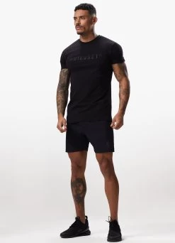 Gym King Mindset Jersey Tee - Black -Fit Wear Shop MINDSETTEE BLACK 450