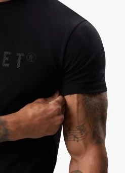 Gym King Mindset Jersey Tee - Black -Fit Wear Shop MINDSETTEE BLACK 454