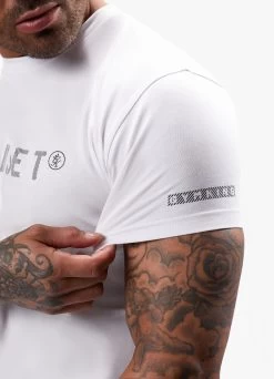 Gym King Mindset Jersey Tee - White -Fit Wear Shop MINDSETTEE WHITE107