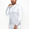 Gym King Minefield Crew - Snow Marl/White/Light Grey Marl 2 Gym King Minefield Crew - Snow Marl/White/Light Grey Marl -Fit Wear Shop MINEIFLEDCREW SNOWWHITELGMSWT E20AA 130