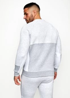 Gym King Minefield Crew - Snow Marl/White/Light Grey Marl 16 Gym King Minefield Crew - Snow Marl/White/Light Grey Marl -Fit Wear Shop MINEIFLEDCREW SNOWWHITELGMSWT E20AA 132