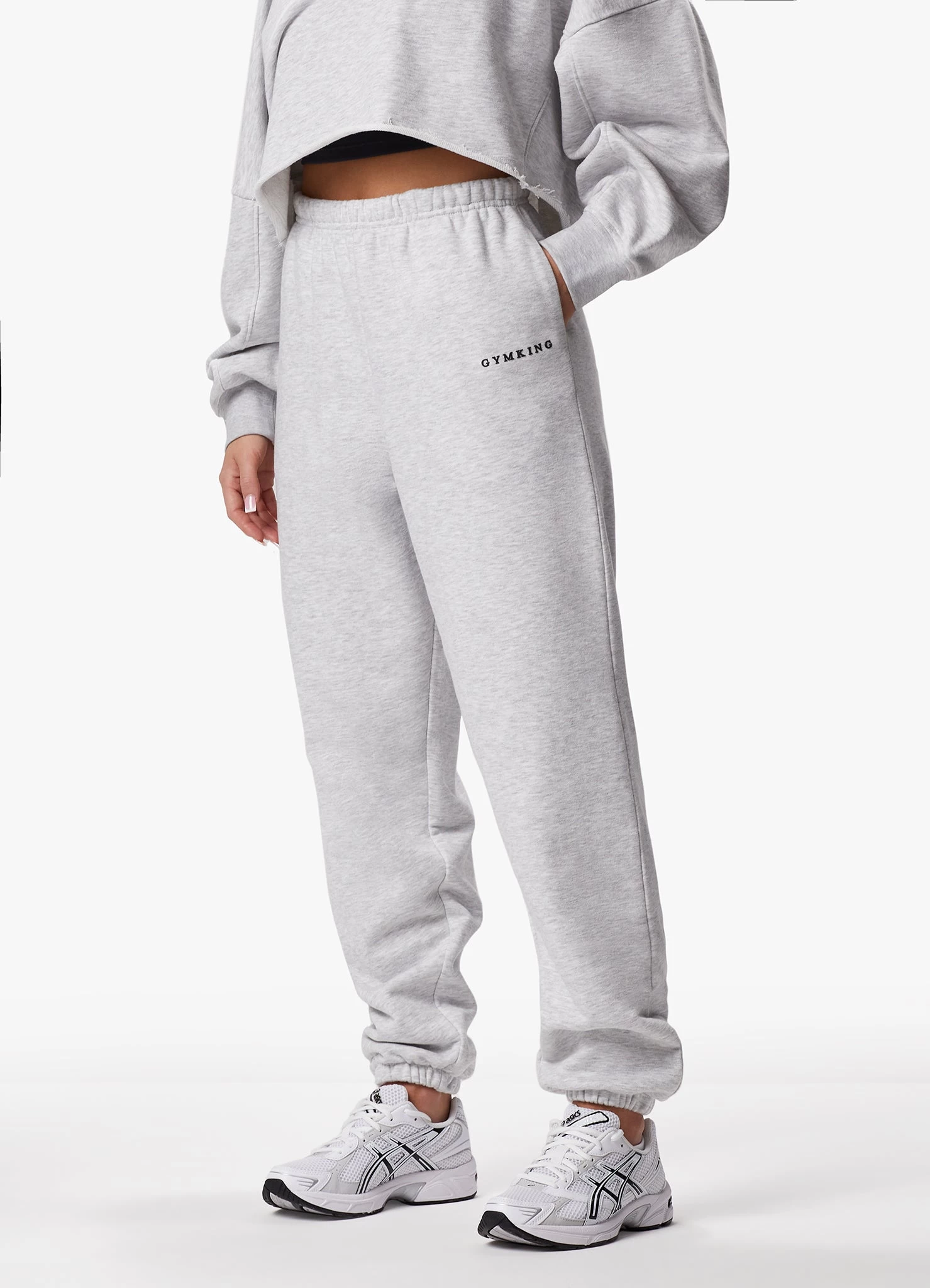 Gym King Move Your Way Jogger - Snow Marl 8 Gym King Move Your Way Jogger - Snow Marl - Image 6