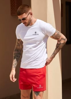 Gym King Pro Classic Tee - White -Fit Wear Shop Marrakesh202412636