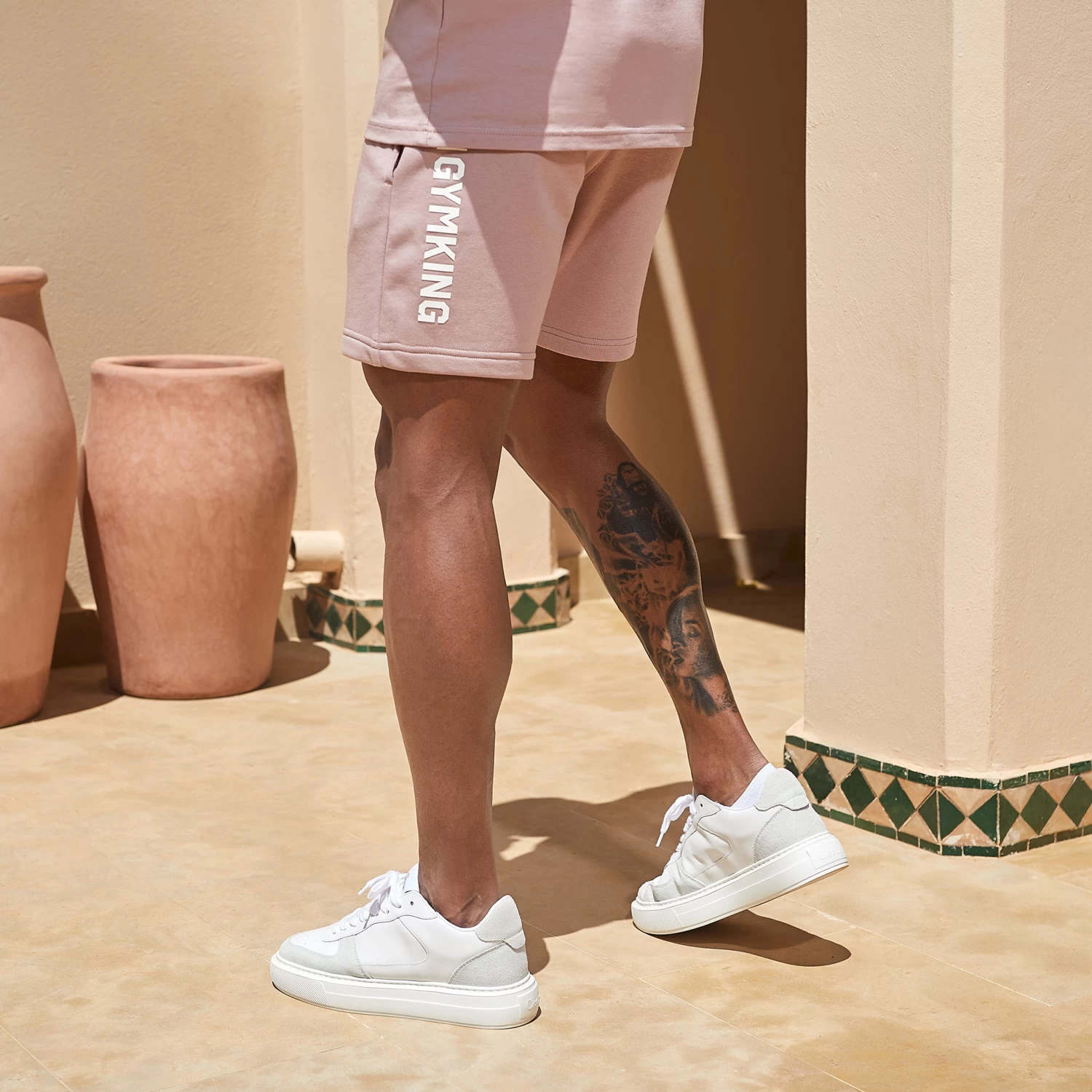 Gym King Aventus Short - Dusky Pink 4 Gym King Aventus Short - Dusky Pink - Image 2