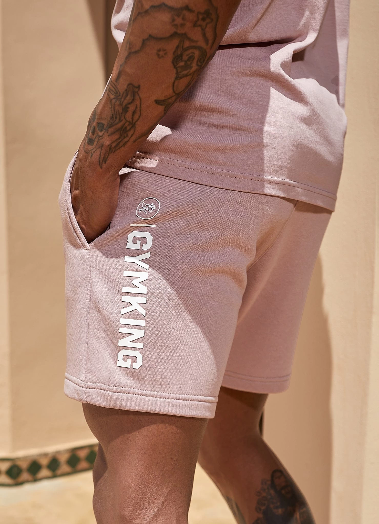 Gym King Aventus Short - Dusky Pink 3 Gym King Aventus Short - Dusky Pink