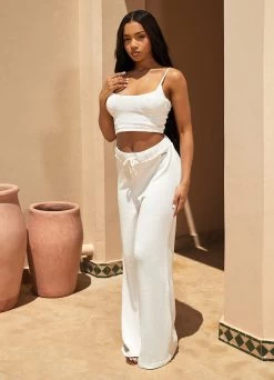 Gym King Signature Knit Wide Leg Trousers - Ecru 19 Gym King Signature Knit Wide Leg Trousers - Ecru -Fit Wear Shop Marrakesh202413050copy 8e3044c2 e38a 43a8 9ae8 a09f0d424167