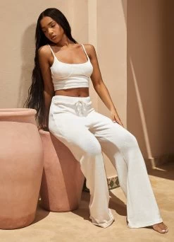 Gym King Signature Knit Bralette - Ecru -Fit Wear Shop Marrakesh202413078copy