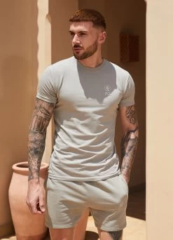 Gym King Aventus Tee - Taupe -Fit Wear Shop Marrakesh202413534