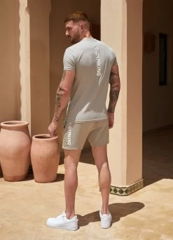 Gym King Aventus Short - Taupe -Fit Wear Shop Marrakesh202413547