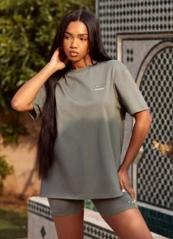 Gym King Spirit Of Summer Boyfriend Tee - Dusk Green -Fit Wear Shop Marrakesh202415412