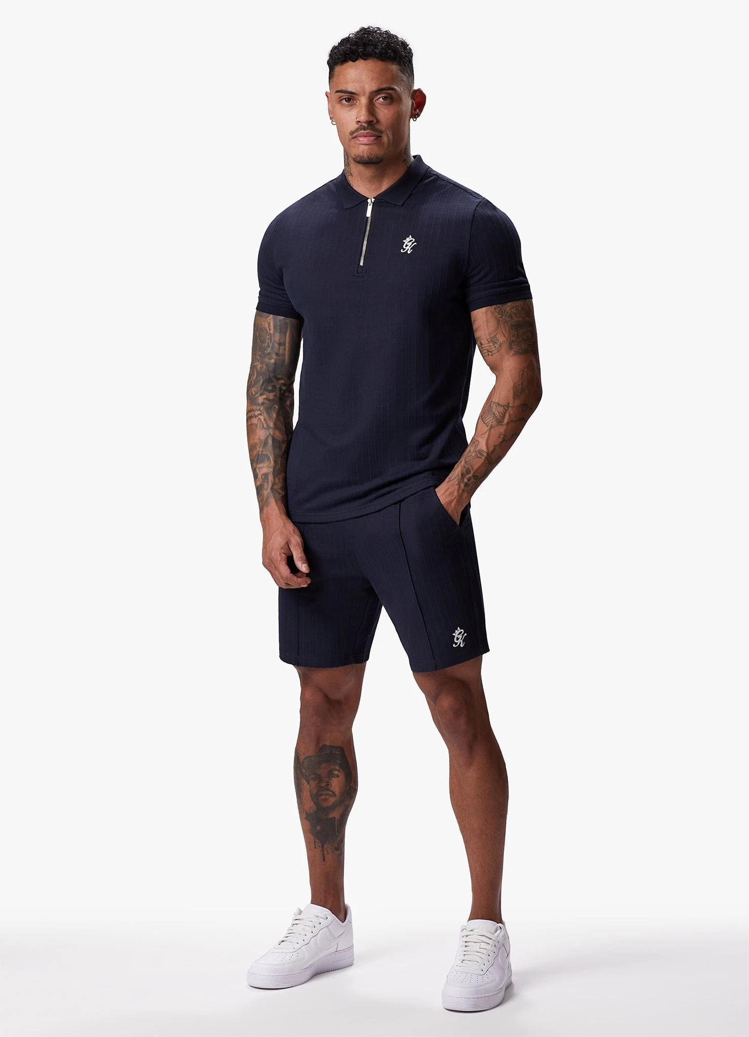 Gym King Riviera Signature Short - Navy 11 Gym King Riviera Signature Short - Navy - Image 9