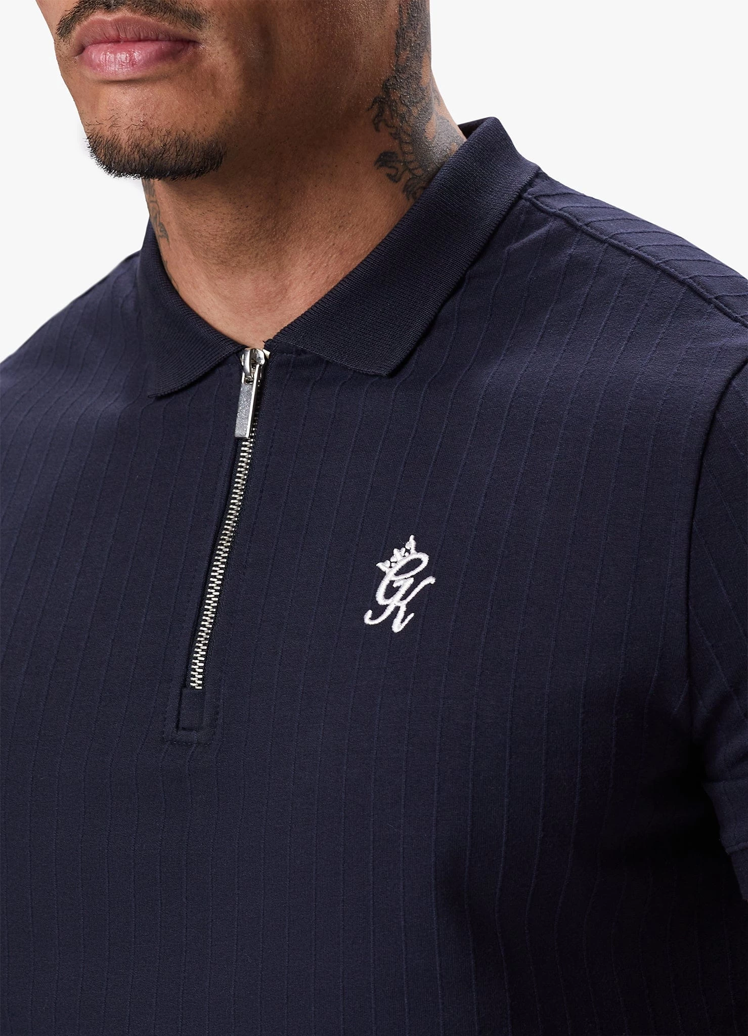 Gym King Riviera Signature Polo - Navy 9 Gym King Riviera Signature Polo - Navy - Image 7