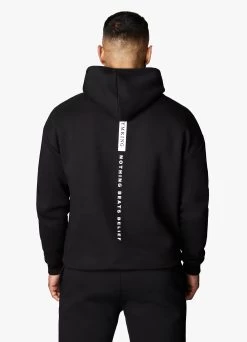 Gym King Nothing Beats Belief Hood - Black