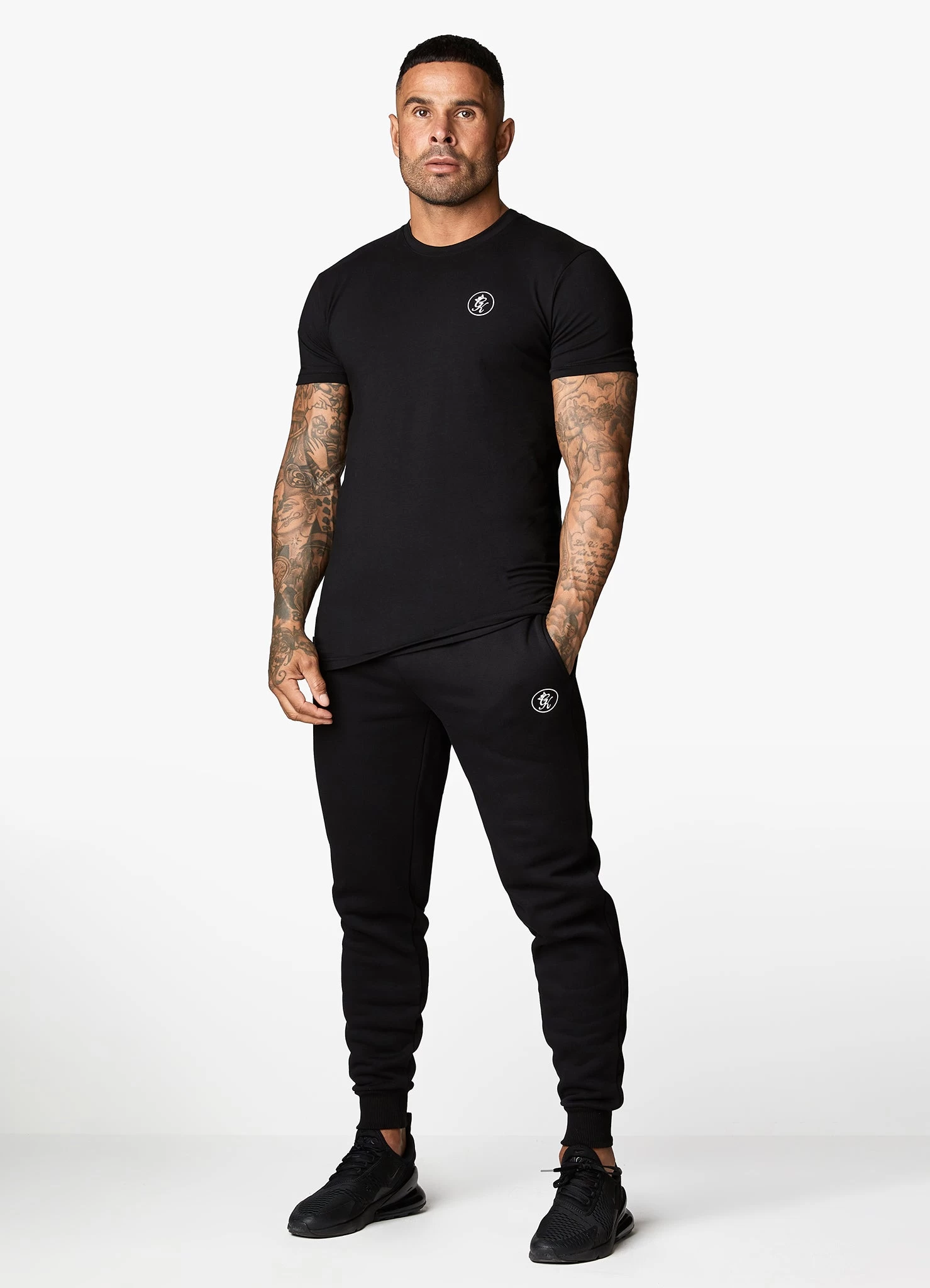 Gym King Nothing Beats Belief Tee - Black/White 10 Gym King Nothing Beats Belief Tee - Black/White - Image 8