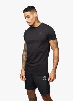 Gym King Nothing Beats Belief Tee - Black -Fit Wear Shop NOTHINGBEATSBELIEFETEE BLACKSST A29A7 003
