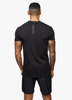 Gym King Nothing Beats Belief Tee - Black -Fit Wear Shop NOTHINGBEATSBELIEFETEE BLACKSST A29A7 004