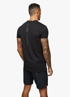 Gym King Nothing Beats Belief Tee - Black -Fit Wear Shop NOTHINGBEATSBELIEFETEE BLACKSST A29A7 005