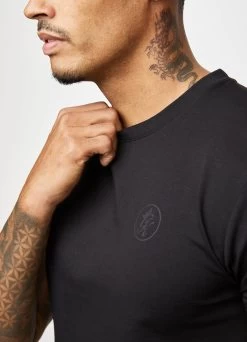 Gym King Nothing Beats Belief Tee - Black -Fit Wear Shop NOTHINGBEATSBELIEFETEE BLACKSST A29A7 007