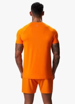 Gym King Energy Tee - Tangerine -Fit Wear Shop O4