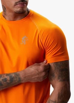 Gym King Energy Tee - Tangerine -Fit Wear Shop O6
