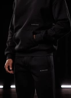 Gym King Outline Print Hood Tracksuit - Black -Fit Wear Shop OUTLINEPRINTHOOD JOGGER BLACKHDE A2BFLTSB A2BFO 20 cd880d86 5ec0 43e3 9409 519c40bd9c33