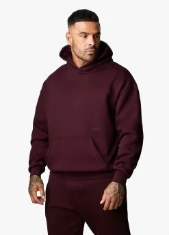 Gym King Outline Print Hood Tracksuit - Burgundy -Fit Wear Shop OUTLINEPRINTHOOD JOGGER BURGUNDYHDE A2BFNTSB A2BFQ 145 0e64449a 1eee 47f7 a5e5 5a925569badd