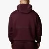 Gym King Outline Print Hood - Burgundy -Fit Wear Shop OUTLINEPRINTHOOD JOGGER BURGUNDYHDE A2BFNTSB A2BFQ 146