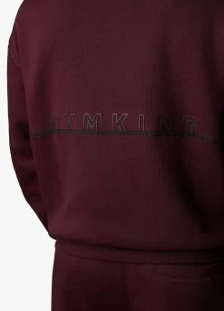 Gym King Outline Print Hood Tracksuit - Burgundy -Fit Wear Shop OUTLINEPRINTHOOD JOGGER BURGUNDYHDE A2BFNTSB A2BFQ 147 e95a55c3 690e 4564 bfac a1d587d2e159