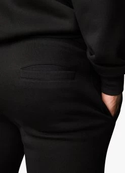 Gym King Outline Print Hood Tracksuit - Black -Fit Wear Shop OUTLINEPRINTSWEATSHIRT JOGGERS BLACKSWT A2BFITSB A2BFO 167 6bd7a974 71a7 4425 8a3b 91cfdfbd60f3