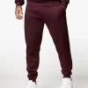 Gym King Outline Print Jogger - Burgundy -Fit Wear Shop OUTLINEPRINTSWEATSHIRT JOGGERS BURGUNDYSWT A2BFJTSB A2BFQ 127