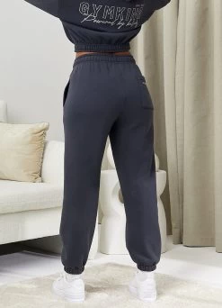 Gym King Powered By Belief Sweatpants - Oyster Grey