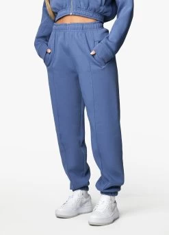 Gym King Powered By Belief Sweatpants - Blue Steel -Fit Wear Shop PBBFZHOOD SWEATPANTS BLUESTEELWHD A2B1BWTB A2B1F 295