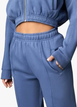 Gym King Powered By Belief Sweatpants - Blue Steel -Fit Wear Shop PBBFZHOOD SWEATPANTS BLUESTEELWHD A2B1BWTB A2B1F 298