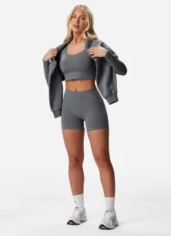 Gym King Peach Luxe Long Sleeve Top - Dark Sage Luxe -Fit Wear Shop PEACHLUXELSTOP SHORT DARKSAGELUXEWLT A2BVIWSR A2BVL168 ce7181e2 acae 4346 b3e7 7d962efb11a8