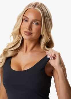 Gym King Peach Luxe Tank - Pewter Luxe -Fit Wear Shop PEACHLUXETANK LEGGING PEWTERLUXEWBT B2CYKWLG B2CYJ35