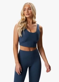 Gym King Peach Luxe Tank - Twilight Blue Luxe 37 Gym King Peach Luxe Tank - Twilight Blue Luxe -Fit Wear Shop PEACHLUXETANK LEGGING TWILIGHTBLUEWBT A2B5NWLG A2B5W86