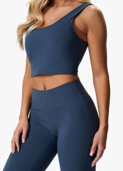 Gym King Peach Luxe Tank - Twilight Blue Luxe 33 Gym King Peach Luxe Tank - Twilight Blue Luxe -Fit Wear Shop PEACHLUXETANK LEGGING TWILIGHTBLUEWBT A2B5NWLG A2B5W89